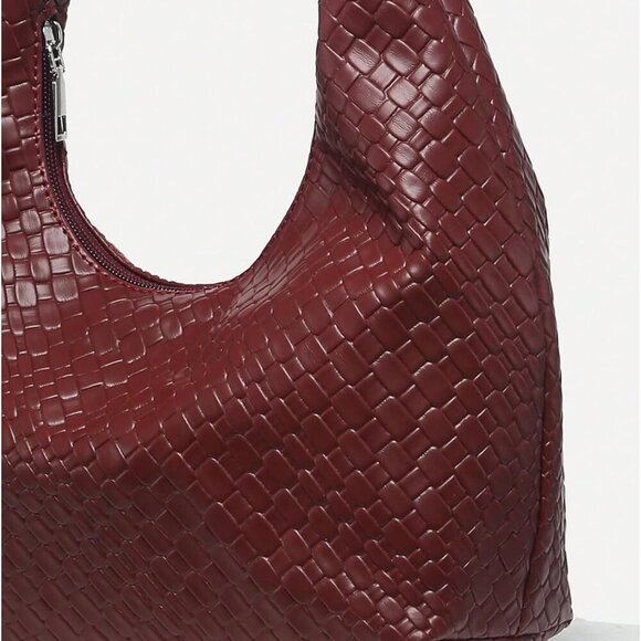 Women's Leather Tote Shoulder Handbag Vintage Top Handle Hobo Bag - Picture 4 of 7